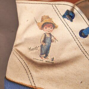 Vintage 1970s Moppet Moon Star Hightop Sneakers